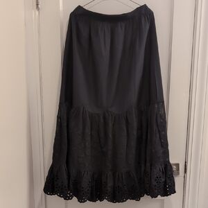 Abercrombie & Fitch Black Maxi Skirt